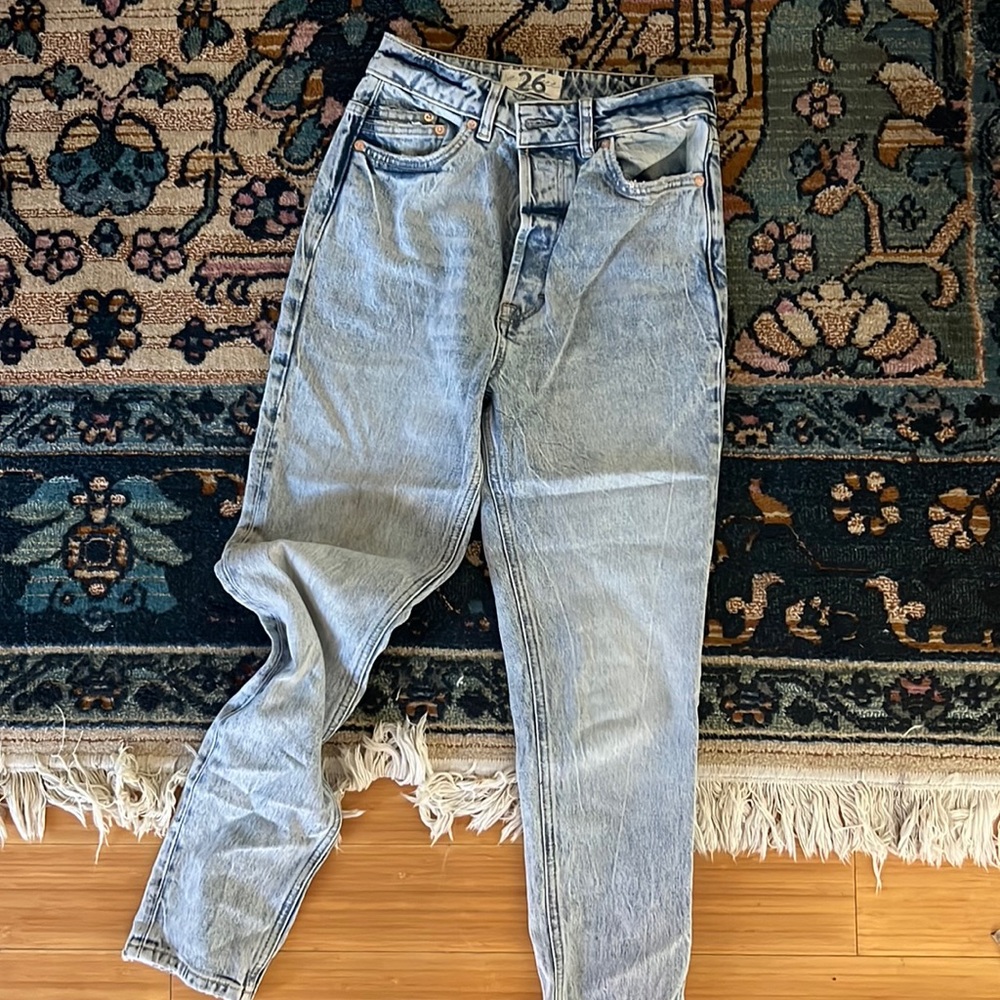 FREE PEOPLE | Acid Wash Jeans